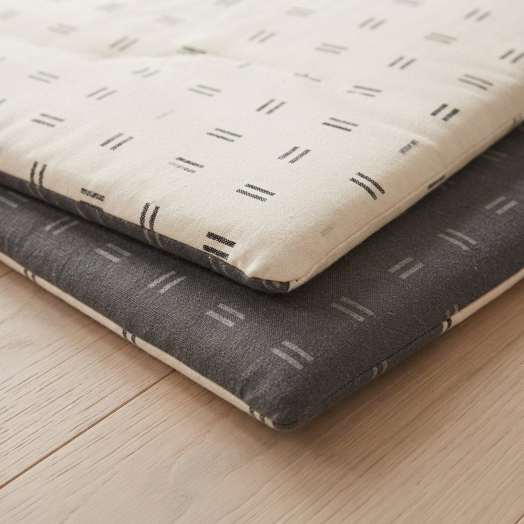 Padded Play Mat in Mudcloth Print