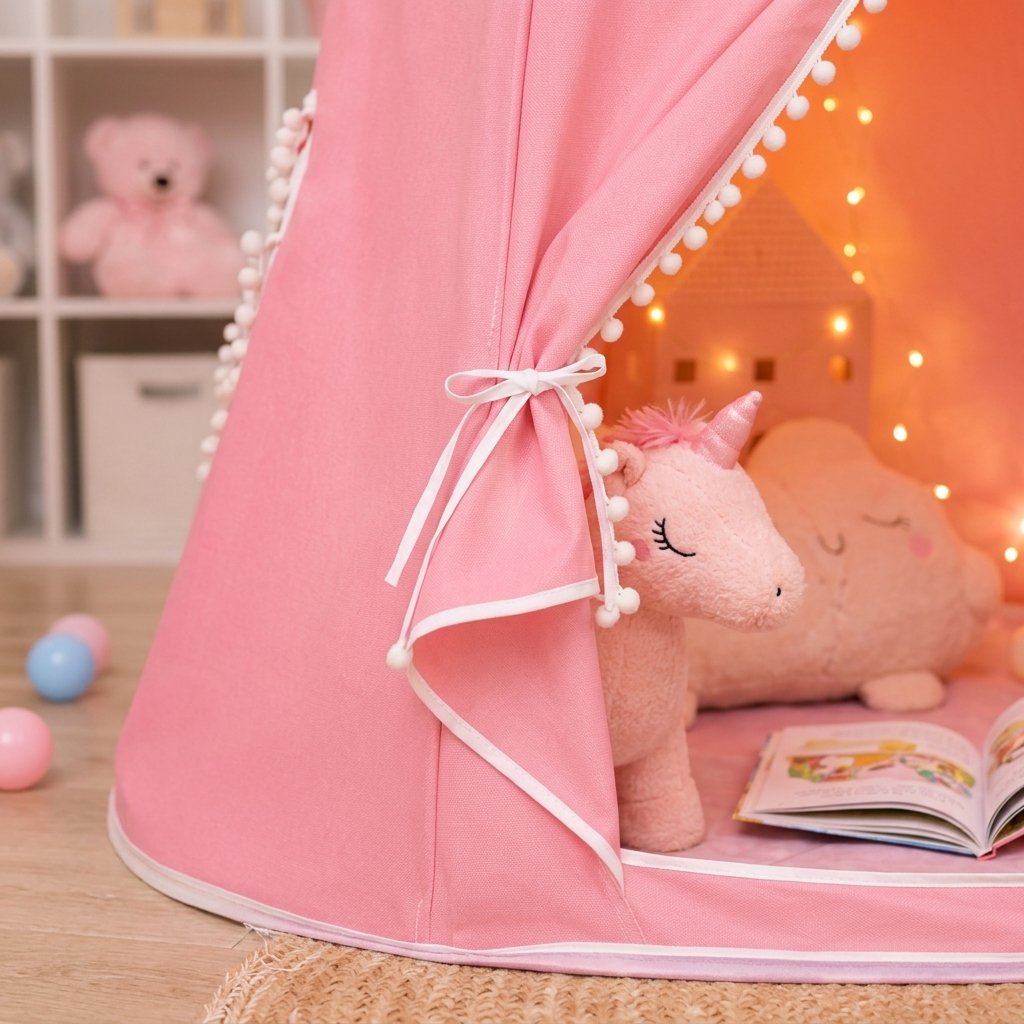 Pink Princess Castle Play Tent
