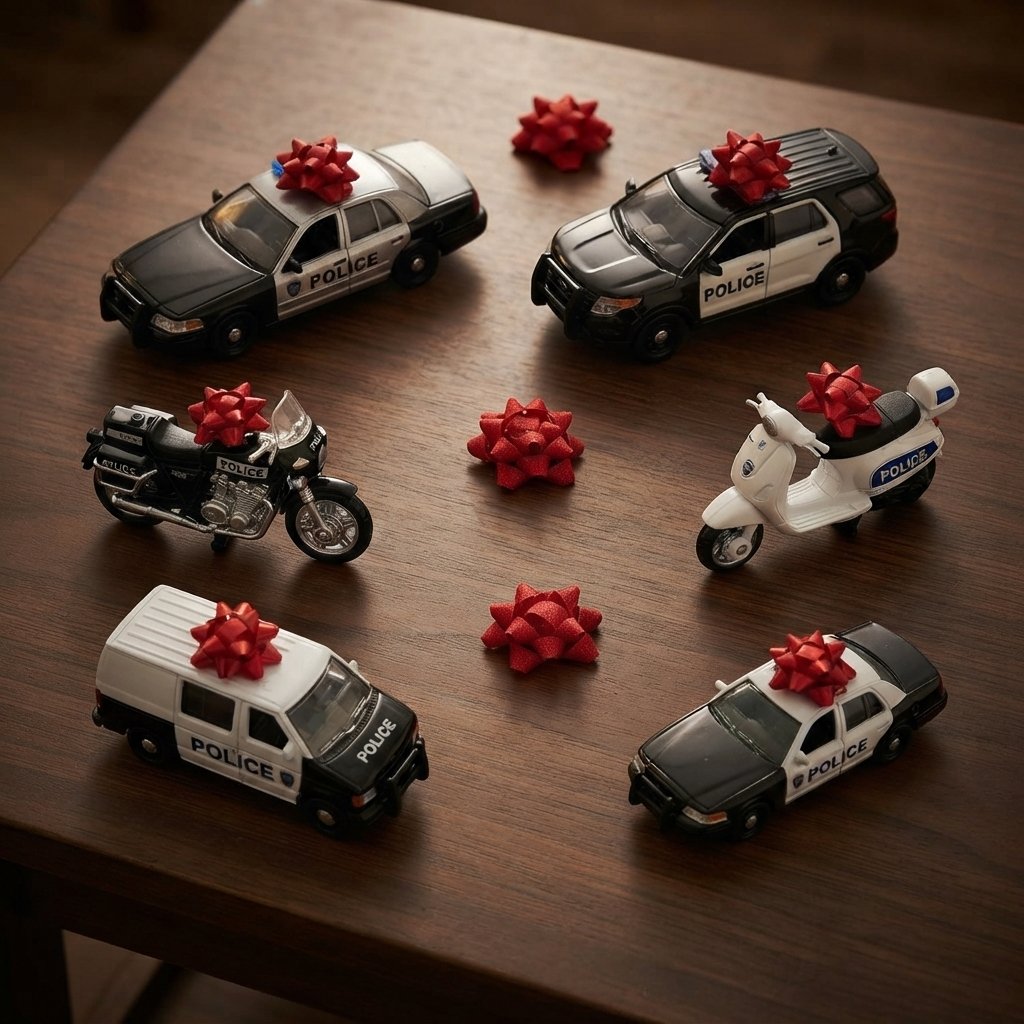 Police Car Advent Calendar, 24 Surprises
