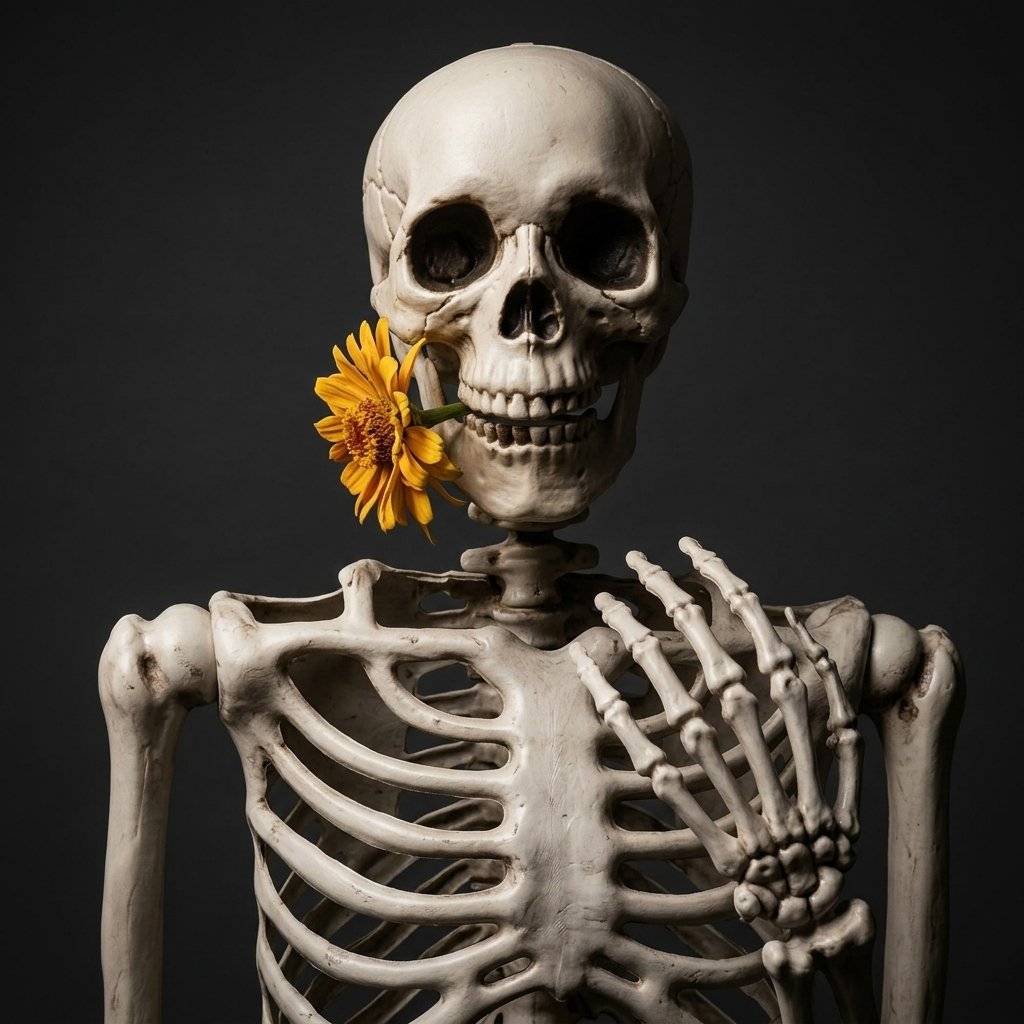 Poseable Halloween Skeleton Figure, Indoor & Outdoor Decor
