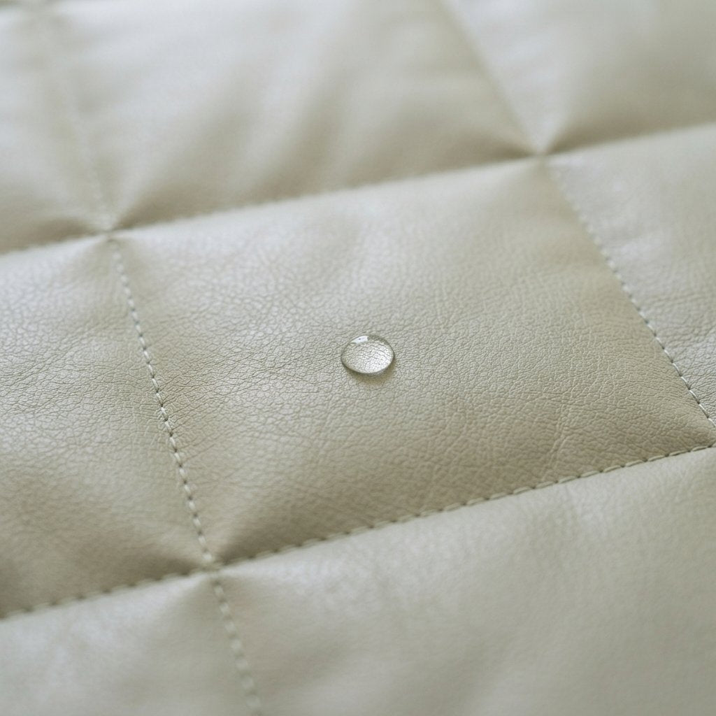Quilted Round Play Mat in Sage