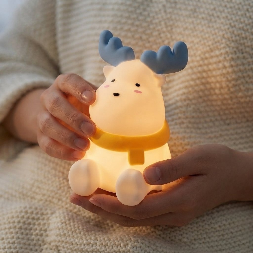 Reindeer Silicone Night Light