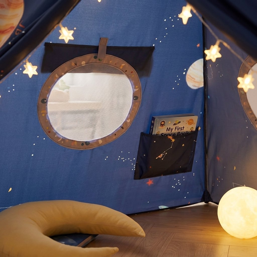 Space Galaxy Kids Bed & Play Tent