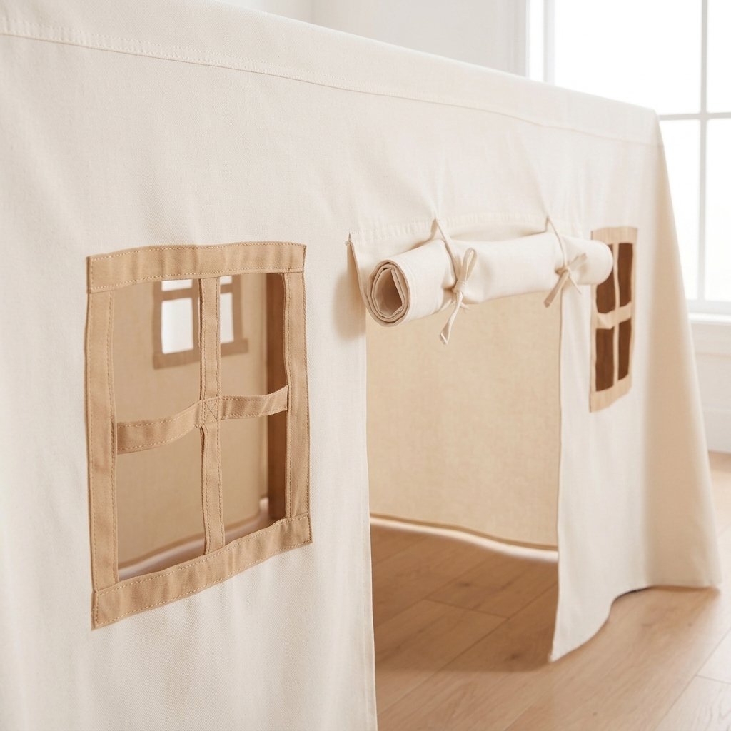 Table Play Tent – Natural Canvas
