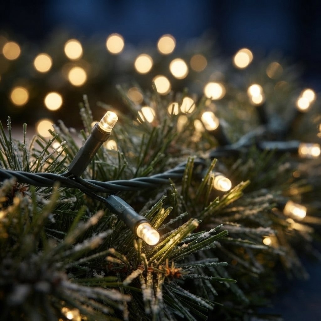Warm White Battery LED String Lights
