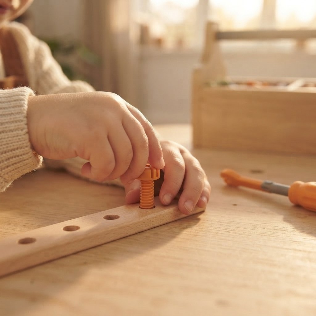 Wooden STEM Building Set with Tools