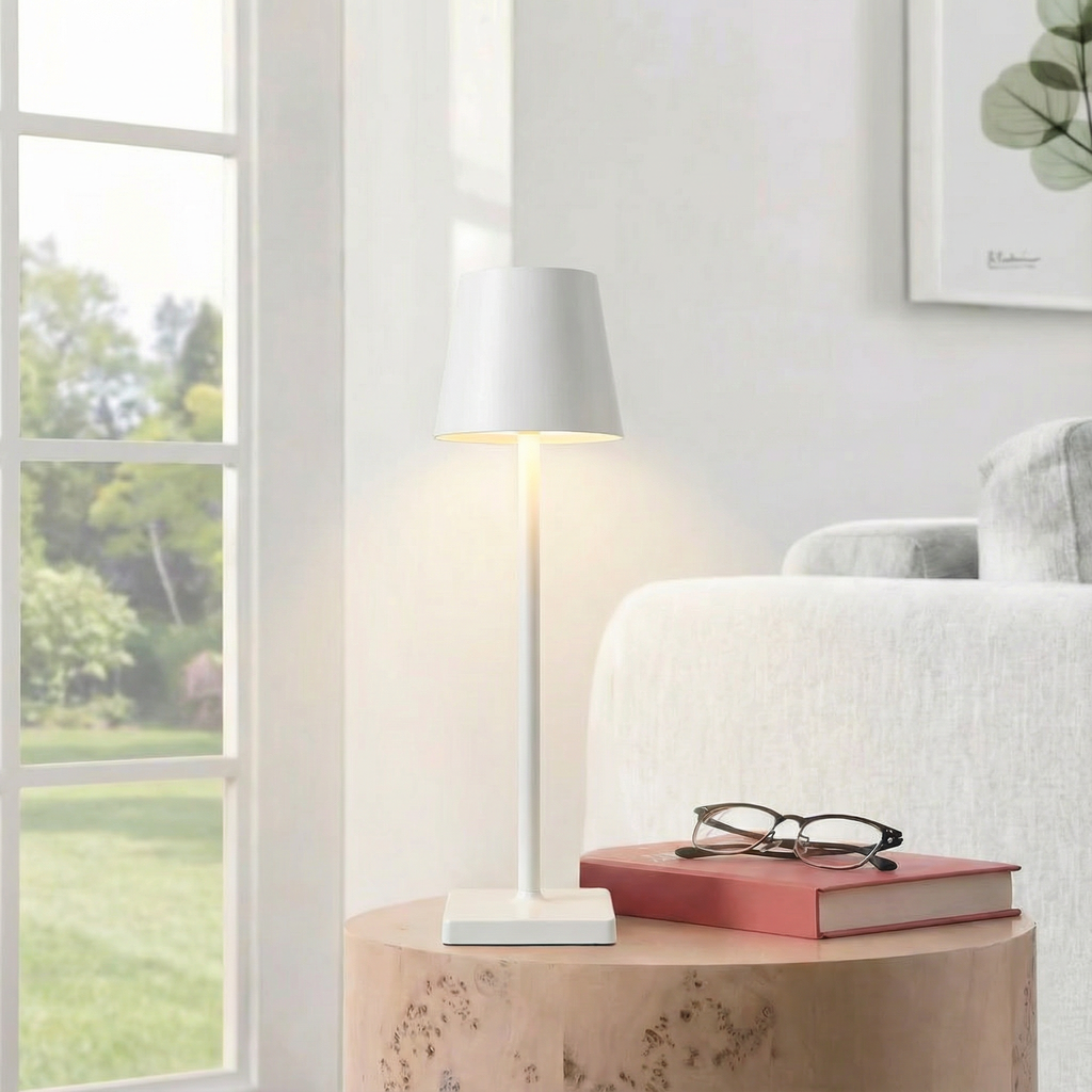 Modern Touch Dimmable Rechargeable LED Table Lamp