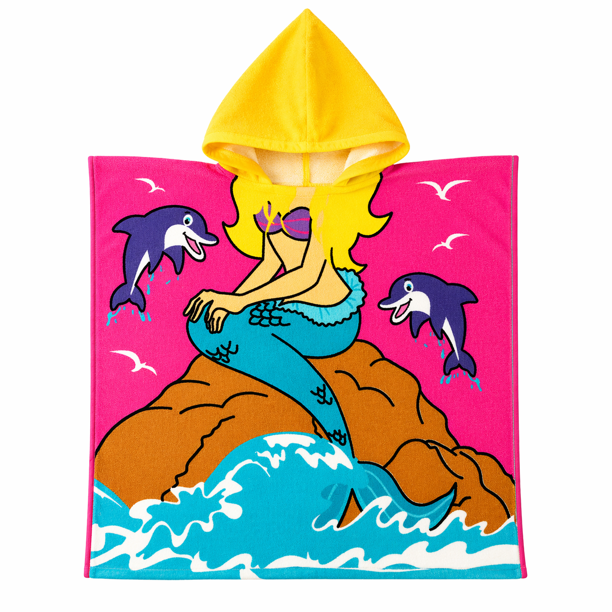 Kids Hooded Bath Towel