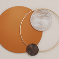Modern Metal Wall Art Décor for Living Room, Entryway & Bedroom Decoration