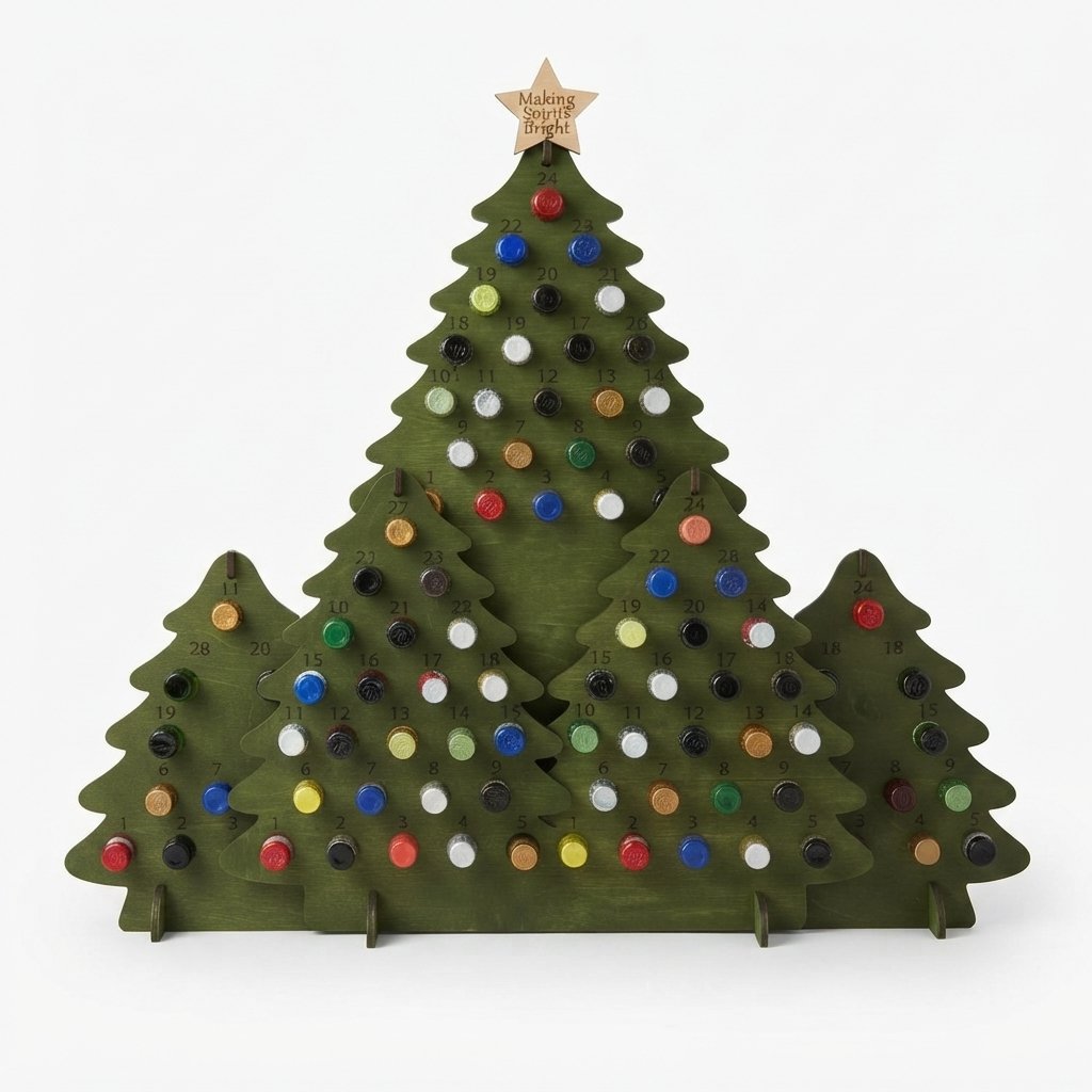 Christmas Tree Advent Calendar – 24 Slots — Olive