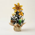 Decorated Mini Christmas Trees, Set of 3 — Default
