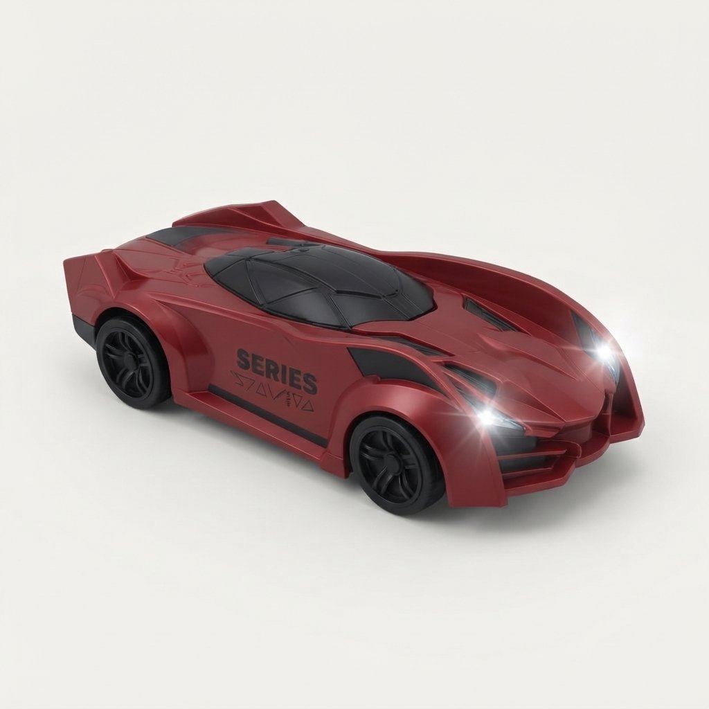 Edavate-Climbing RC Car with Laser Remote — Red