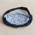 Ergonomic Baby Sling with Padded Straps — Blue Flower
