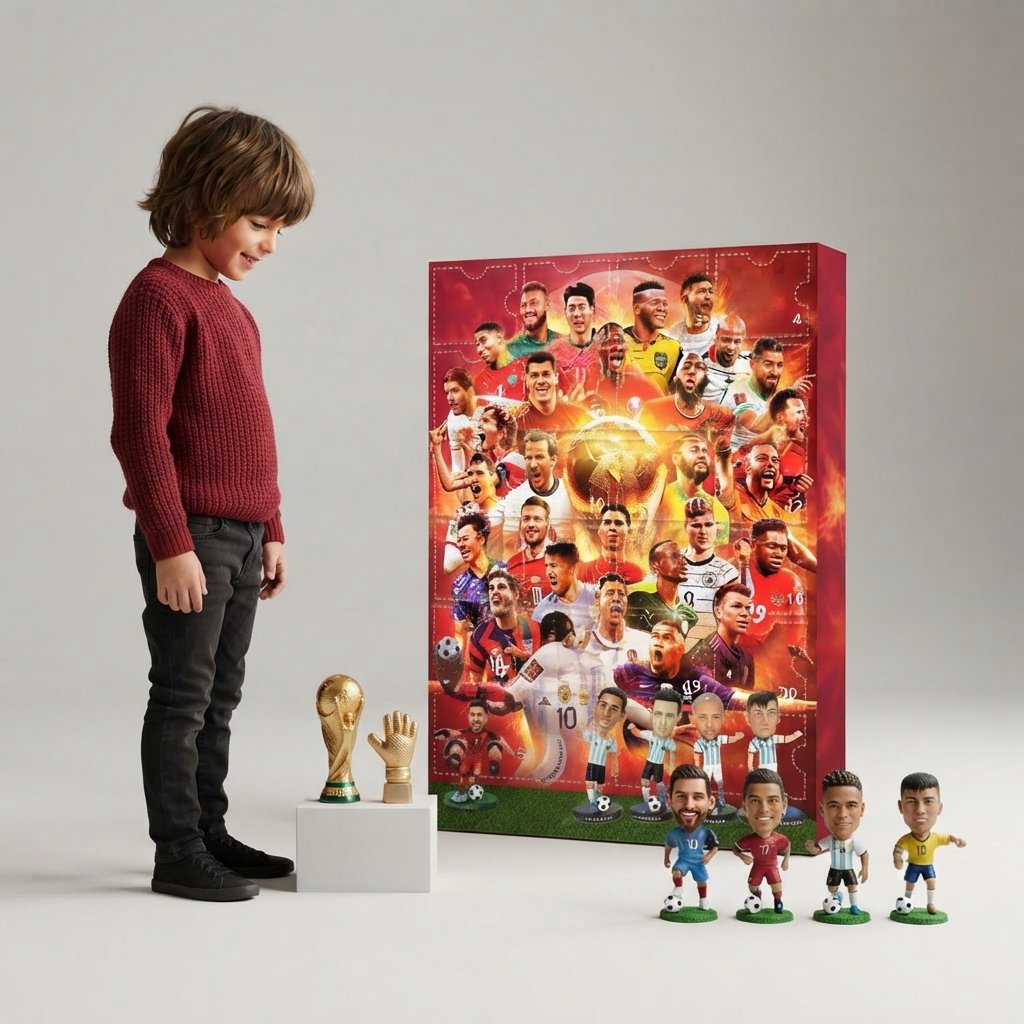 Football Advent Calendar – 24 Figurines — Style A