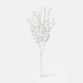 Glitter Berry Stems – Pack of 10 — White