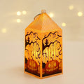 Halloween LED Lantern with Warm Candlelight Glow — Pumpkin