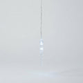 Icicle String Lights with Remote — White