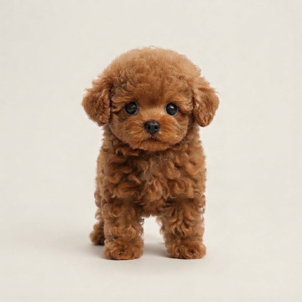 Interactive Plush Puppy Toy with Sound — Brown