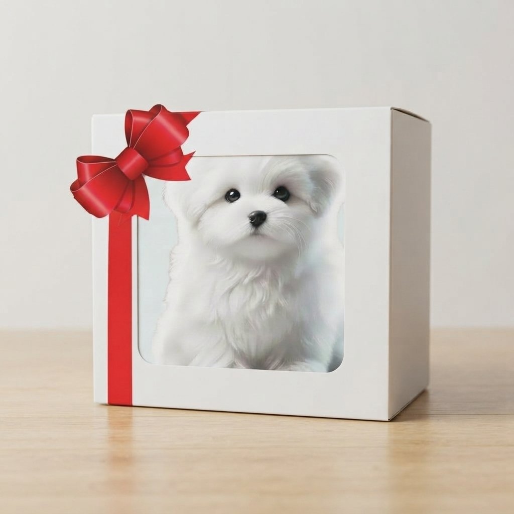 Interactive Walking Puppy Toy — White