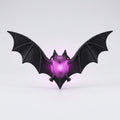 LED Halloween Wall Stickers with Glowing Bat and Spider Silhouettes for Indoor and Outdoor Decoration — Bat