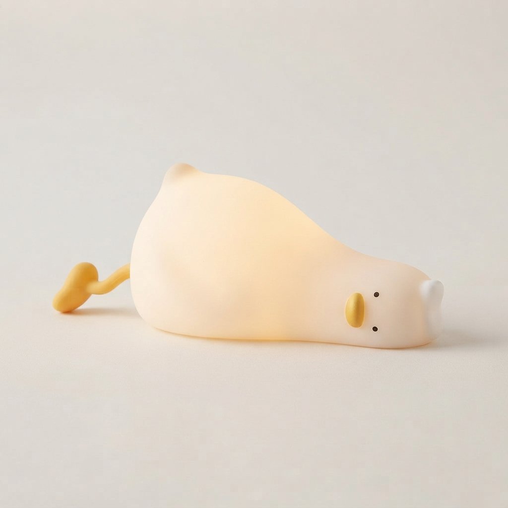 Lying Duck Silicone Night Light — Default