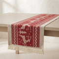 Nordic Reindeer Christmas Table Runner — Reindeer Weave