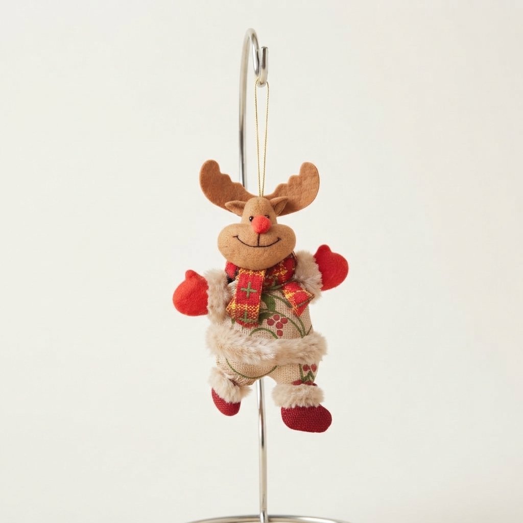 Plush Christmas Ornament Set of 4 — Default