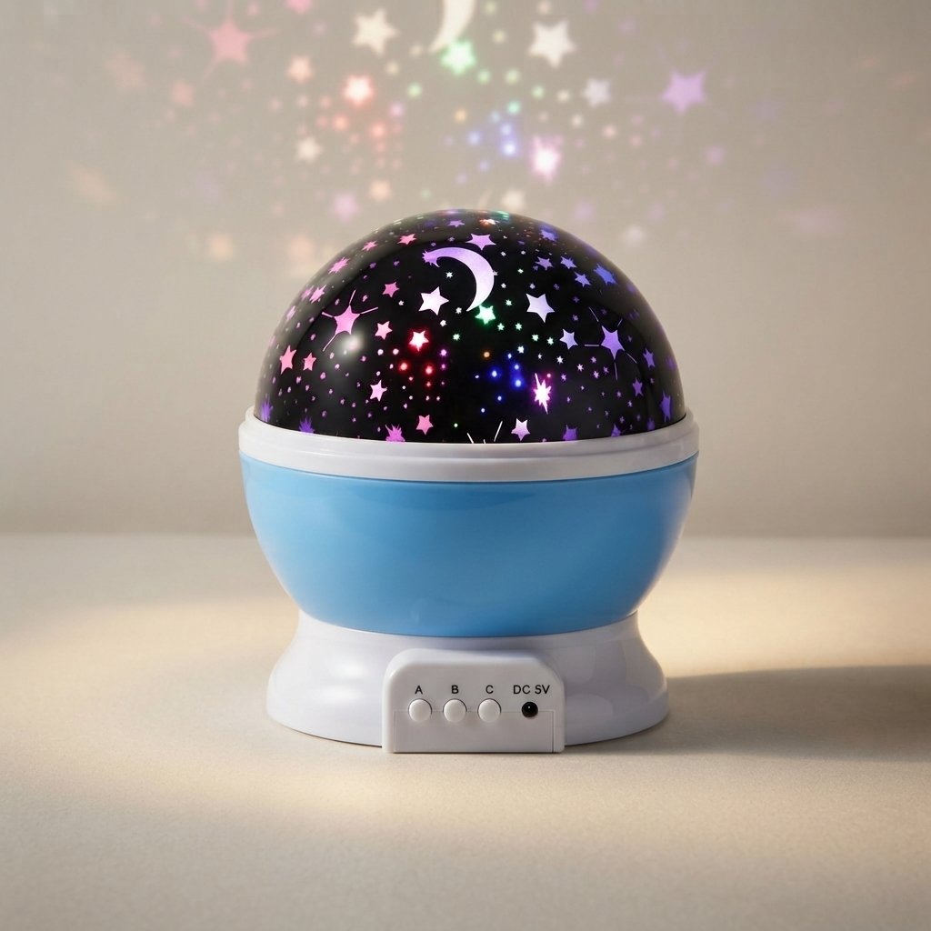 Rotating Star Projector Night Light — Default