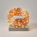 Solar Fairy Lights with Copper Wire — Warm White