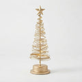 Spiral LED Christmas Tree, 33 cm — Gold
