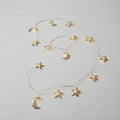Star & Moon LED Fairy Lights, Warm White — Style 1