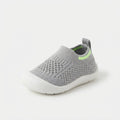 Toddler Knit Slip-On Trainers — Grey