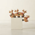 Wooden Christmas Door Frame Decoration — Deer
