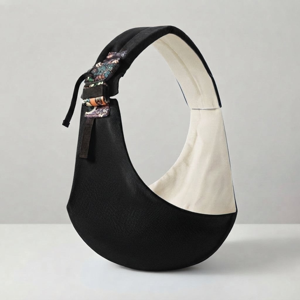 Adjustable Baby Sling Carrier — Bonsai Black