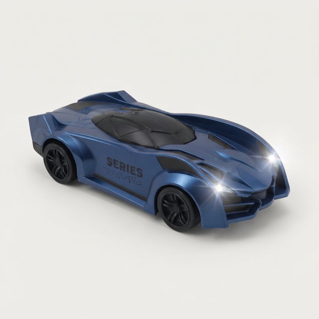 Edavate-Climbing RC Car with Laser Remote — Blue