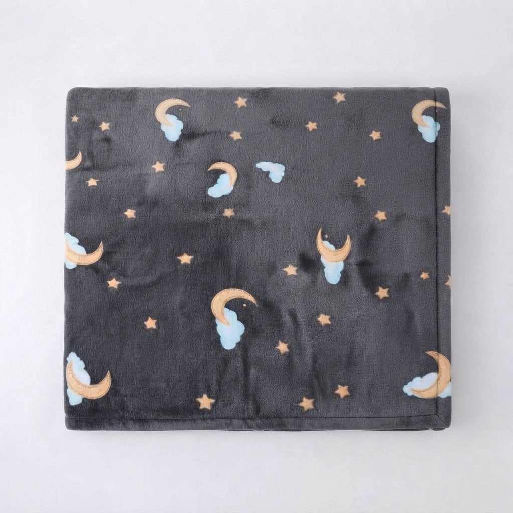 Foam Play Mat with Non-Slip Backing — Dark Grey