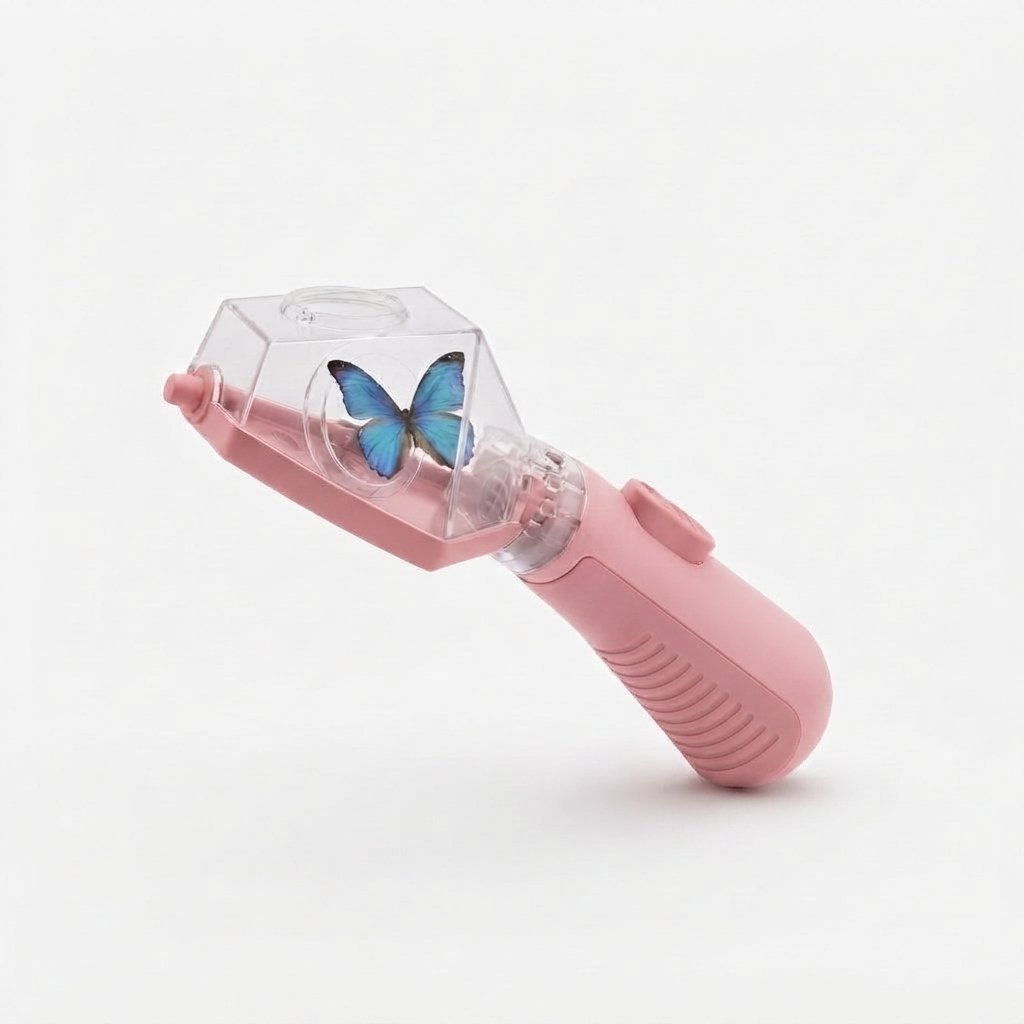 Kids Insect Catcher with 6x Magnifier — Pink