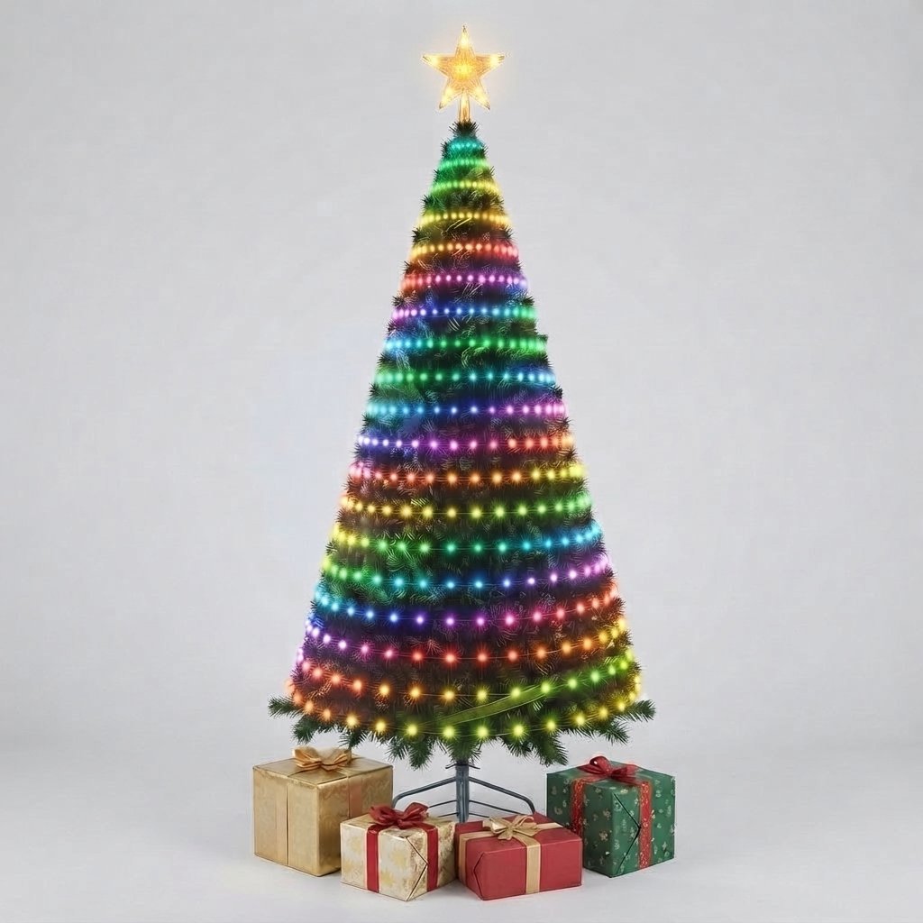 Smart RGB Christmas Tree String Lights — 2.1M Christmas Light