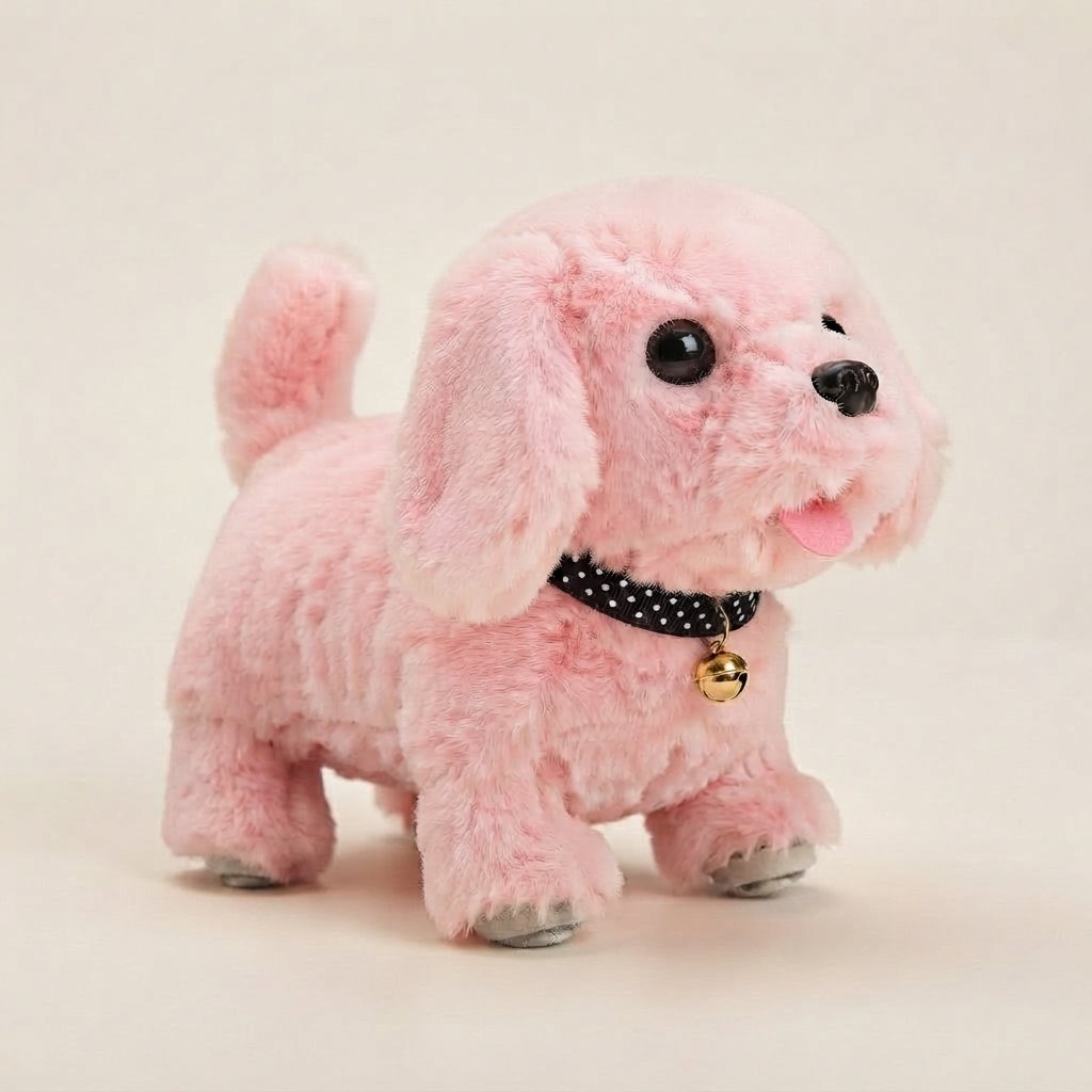 Walking Plush Robot Puppy with Sounds — B