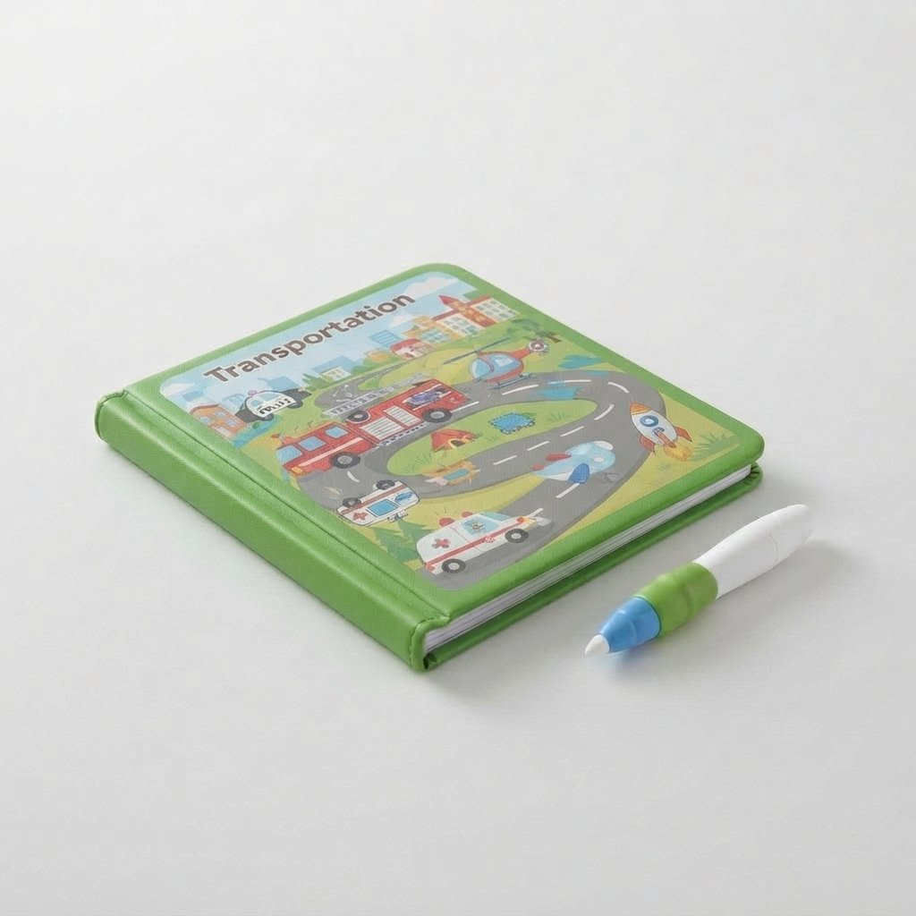 Water Painting Book – Mess-Free Colouring — Transportation