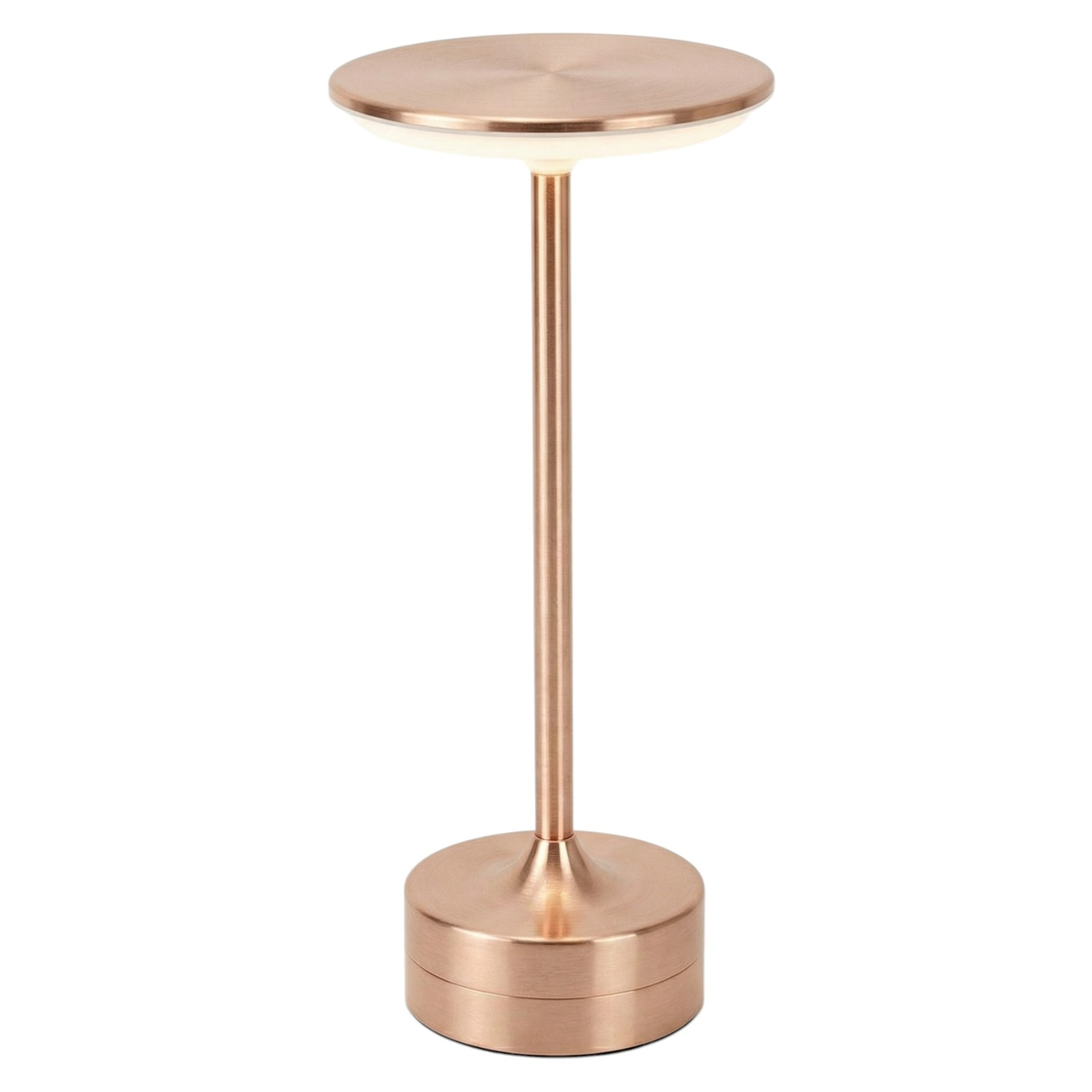 ChromeAura Cordless Touch Rechargeable LED Table Lamp