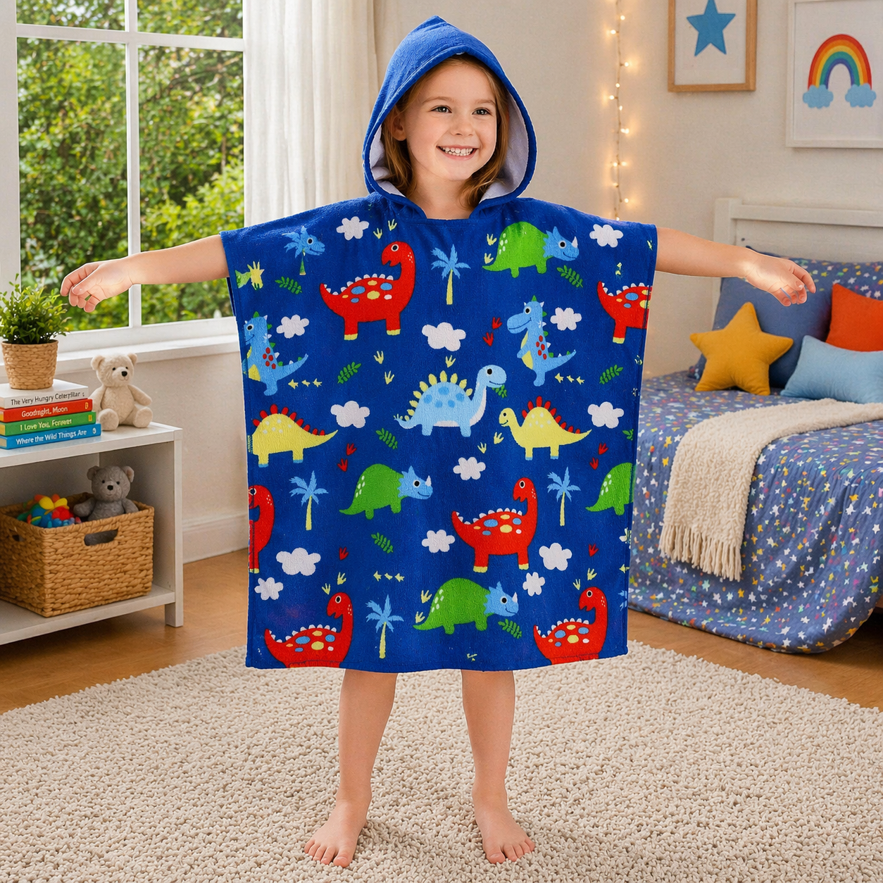 Kids Hooded Bath Towel