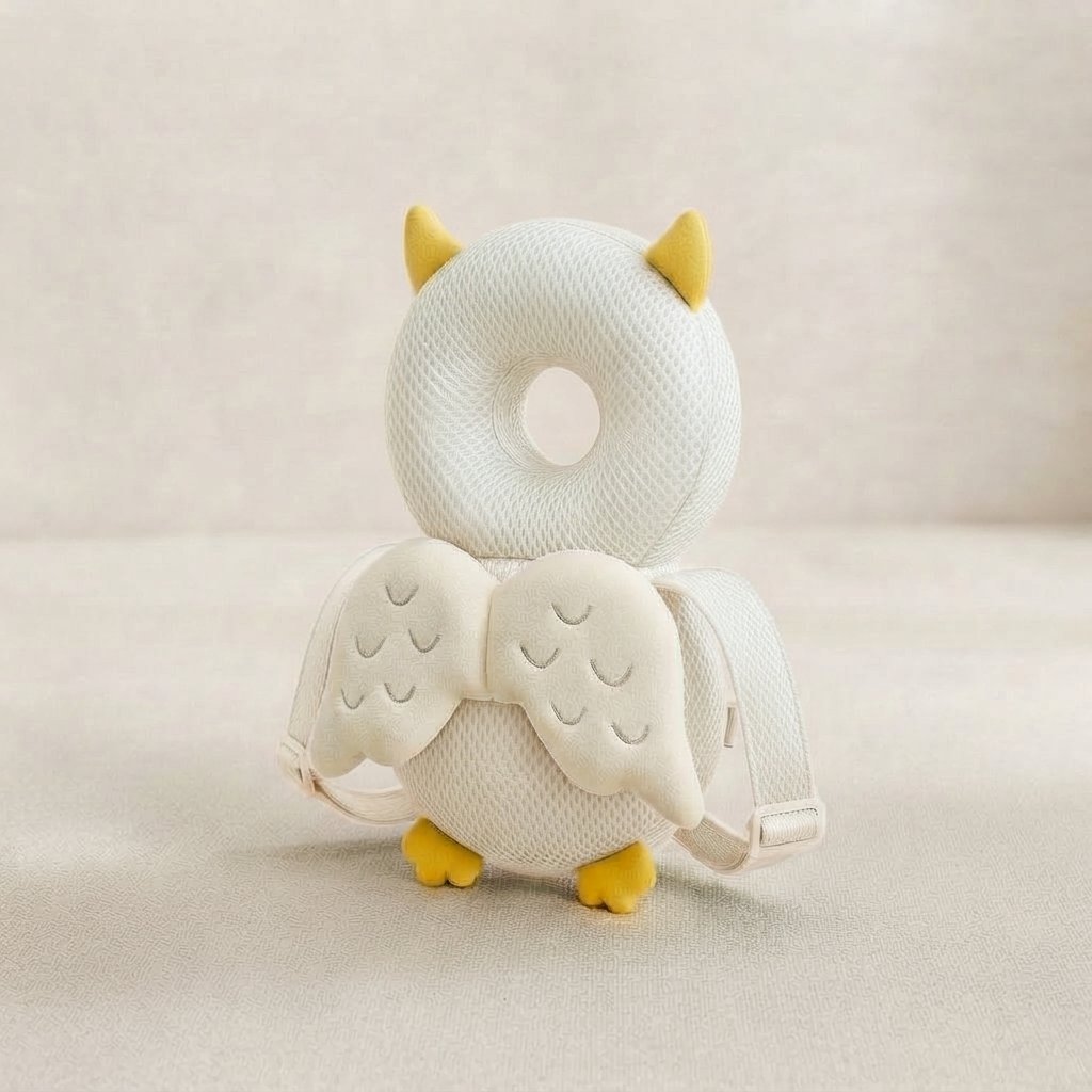 Baby Head Cushion with Adjustable Straps — Angel