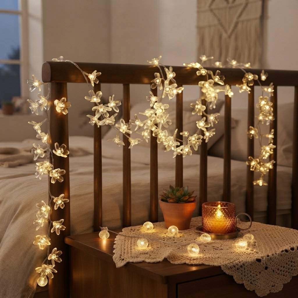 Star & Moon LED Fairy String Lights — Style 3
