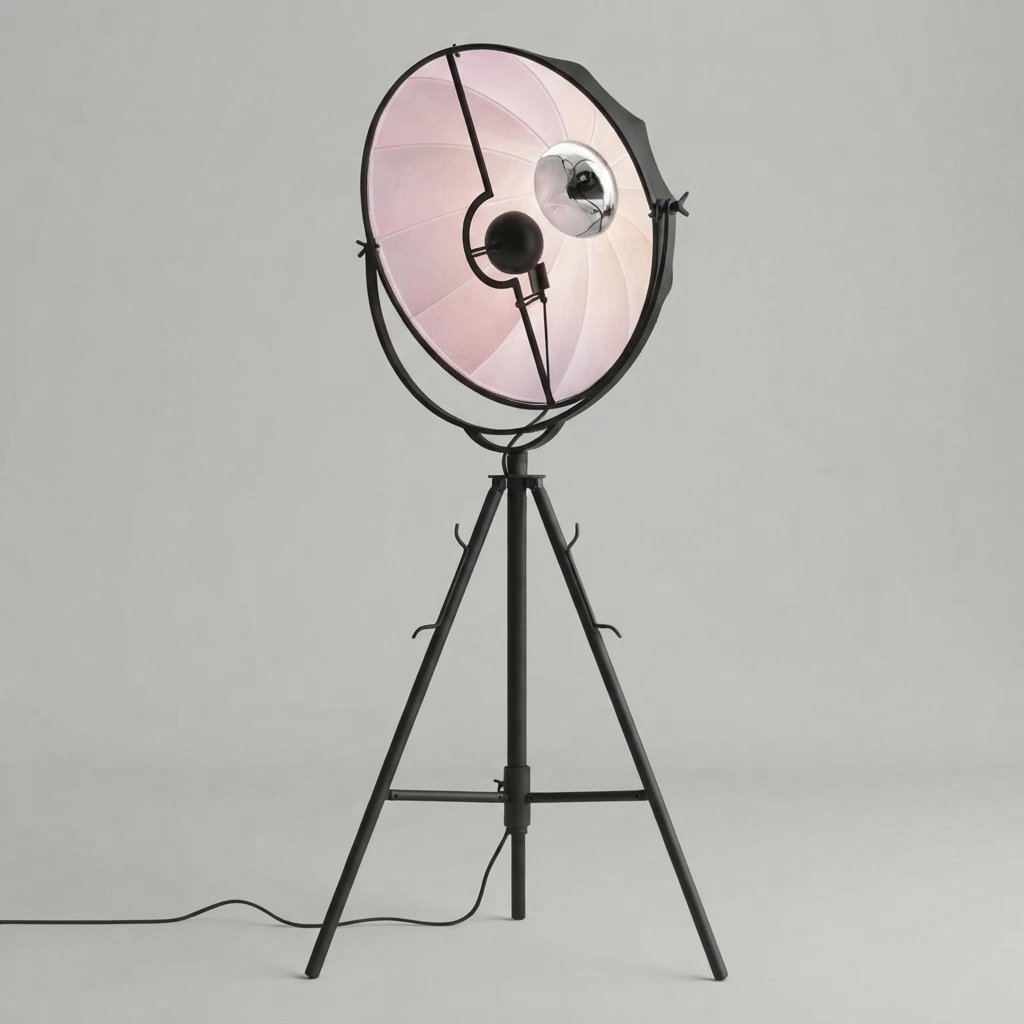 Tripod Studio Radar Floor Lamp — Black-DIA85cm