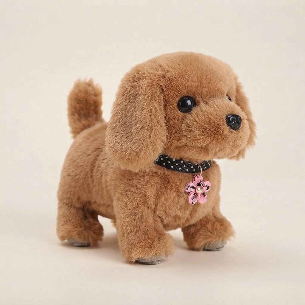 Walking Plush Robot Puppy with Sounds — C
