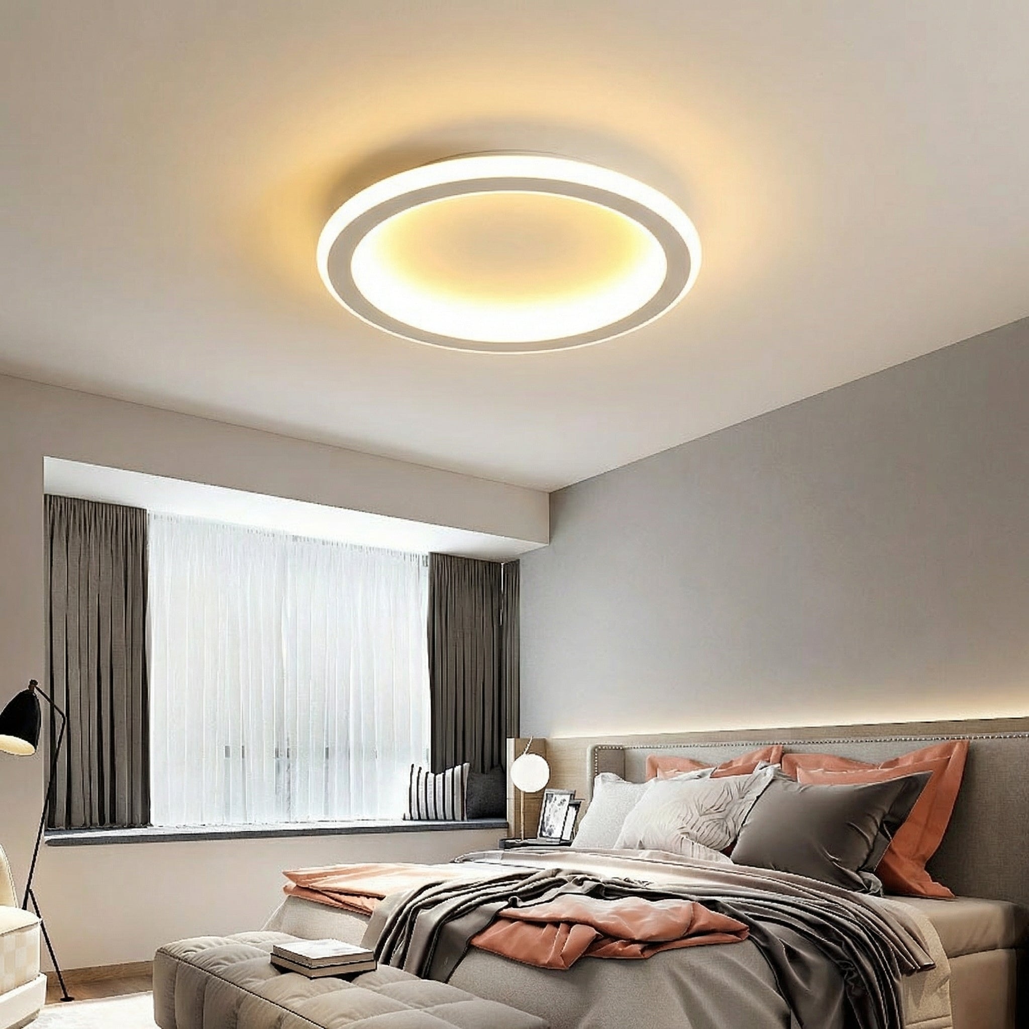 Modern Minimalist Flush Mount Lamp