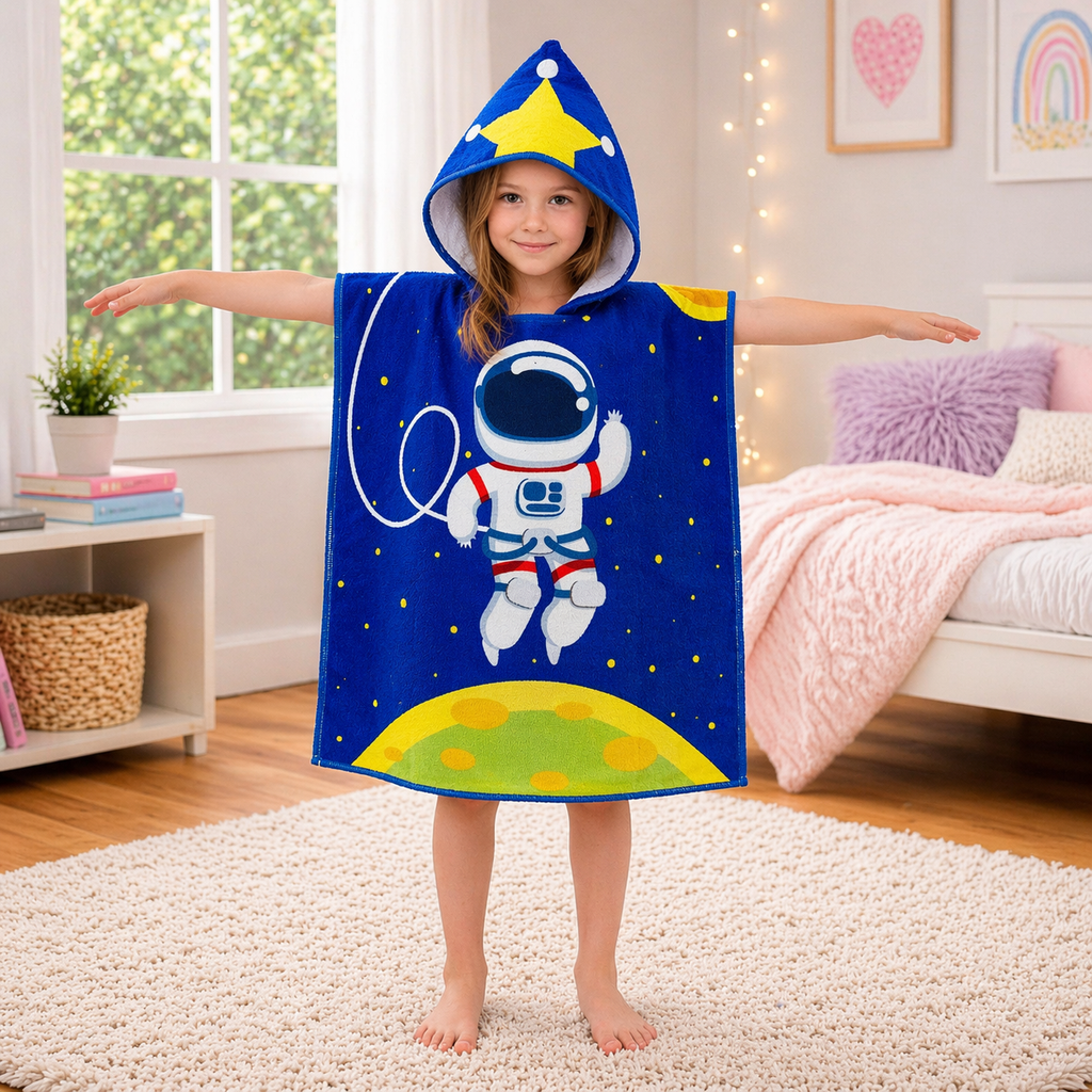 Kids Hooded Bath Towel