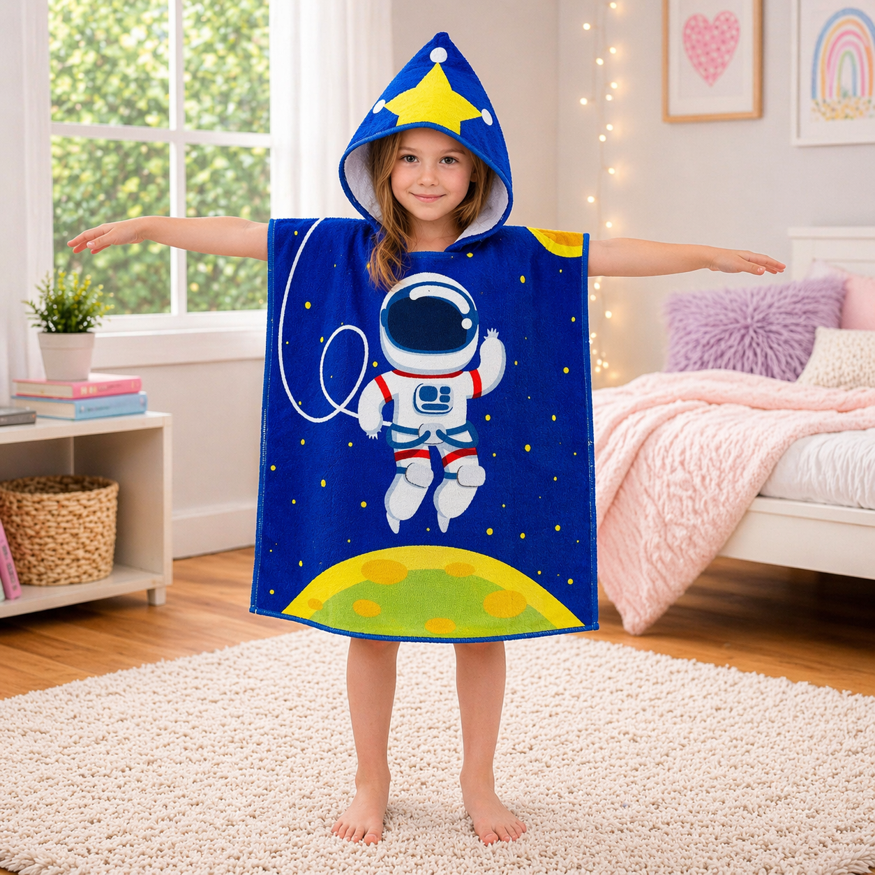 Kids Hooded Bath Towel