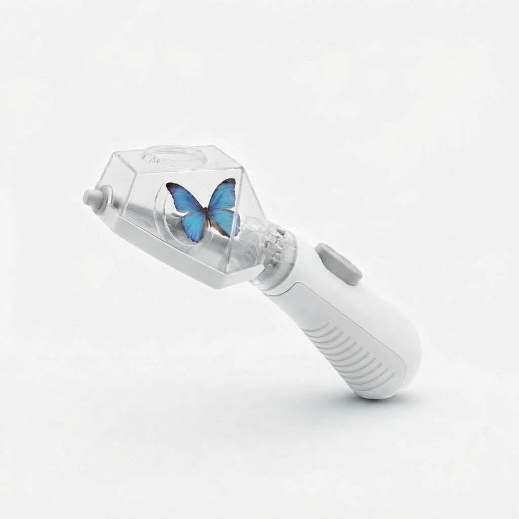 Kids Insect Catcher with 6x Magnifier — White
